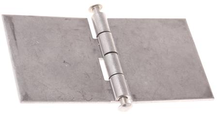 347-8428 Pinet Stainless Steel Butt Hinge, 80mm x 80mm x 3mm