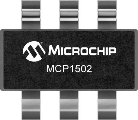 MCP1502T-50E-CHY Microchip Precision Buffer Voltage Reference 0.1% 6-Pin SOT-23, MCP1502T-50E/CHY