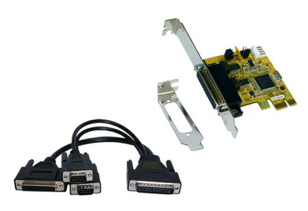 EX-44343 Exsys 2 Port PCIe RS232 Serial Card