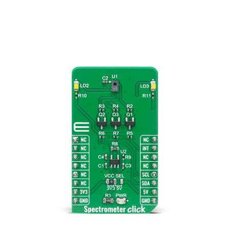 MIKROE-4165 MikroElektronika Spectrometer Click for AS7341