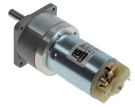 901-3311 RS PRO Brushed Geared DC Geared Motor, 24 V dc, 30 Ncm, 47 rpm, 6mm Shaft Diameter