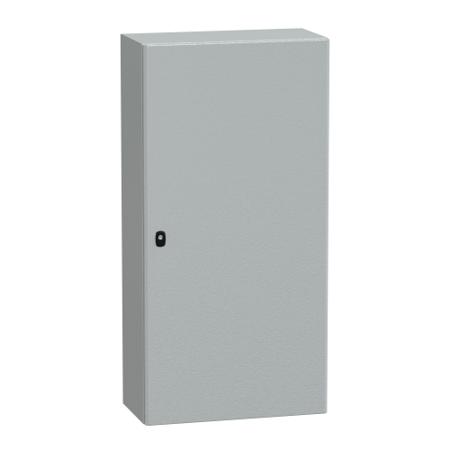 NSYS3D12630 Schneider Electric PanelSeT S3D Series Steel Wall Box, IP66, 1200 mm x 600 mm x 300mm