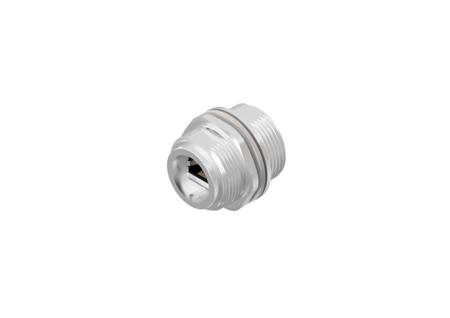 17-101494 CONEC 17 Series Single-Port RJ45 Receptacle Assembly Kit, Cat5e, Shielded