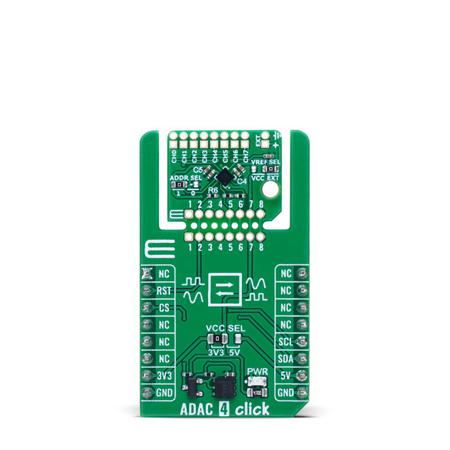 MIKROE-6722 MikroElektronika  ADAC Click Evaluation Board for Channels