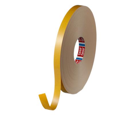 62935-00004-00 Tesa  White Double Sided Tape, 1mm Thick, 17 N/cm, PE Backing, 19mm x 50m
