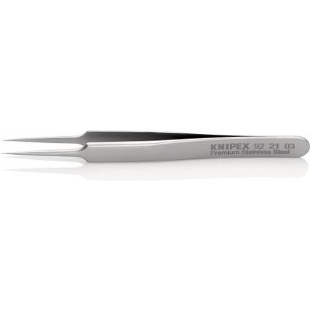 92 21 03 Knipex 110 mm, Stainless Steel, Smooth, Tweezer