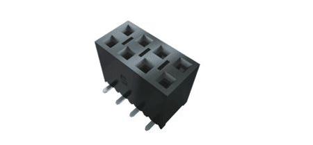 SSM-113-L-DV-K-TR Samtec SSM Series Vertical Surface Mount PCB Socket, 26-Contact, 2-Row, 2.54mm Pitch, SMT Termination