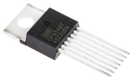 OPA548T-1 Texas Instruments, Operational Amplifier, 1 MHz, 7-Pin 30 V TO-220