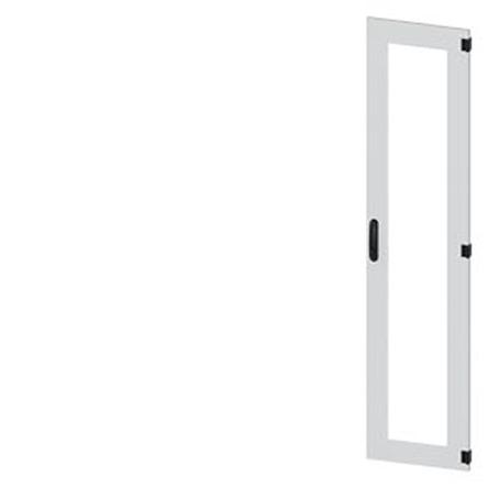 8MF1070-2UT14-0BE2 Siemens 8MF1 Series Steel RAL 7035 Partial Door, 2000mm H, 450mm W for Use with SIVACON Enclosure