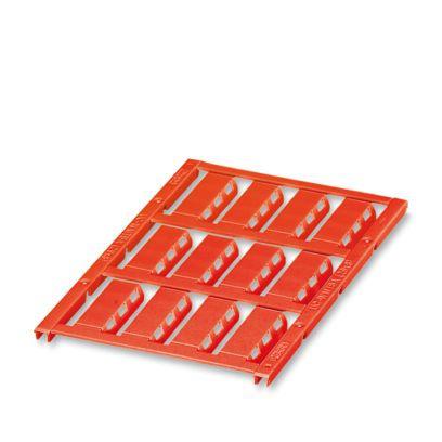 0820604 Phoenix Contact UC-WMTBA Cable Binder Cable Marker, Red, Pre-printed "Unlabeled", 6mm Cable, for Conductor And Cable,