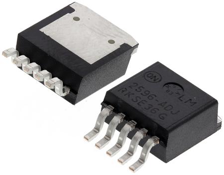 LM2596DSADJR4G onsemi,  Switching Regulator, 1-Channel 3A Adjustable 5-Pin, D2PAK