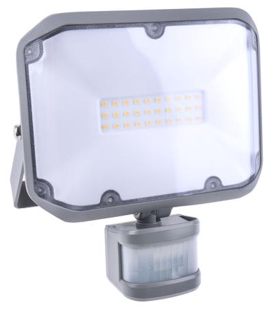 1178020901 brennenstuhl AL, Security Floodlight, 30 LED, 20 W, 2080 lm, IP44 PIR, 220 → 240 V ac