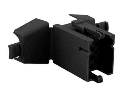 SMS15PDH1 Souriau Sunbank by Eaton, SMS Male Connector Housing, 15 Way, 5 Row