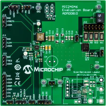 ADM00810 Microchip 19V 5A Synchronous Buck Regulator Evaluation Kit Synchronous Buck Regulator for MIC24046 Evaluation Kit