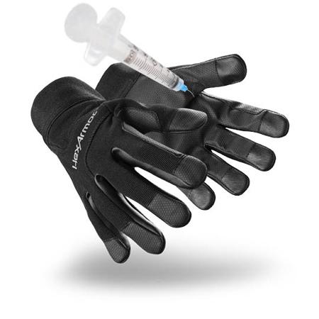 6066911 HexArmor 60669 Black Aramid Knit Abrasion Resistant, Breathable, Cut Resistant, Dry Environment, General Purpose Work