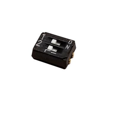 CHS-02TA Nidec Components Surface Mount Slide Switch DPST 100 mA Slide