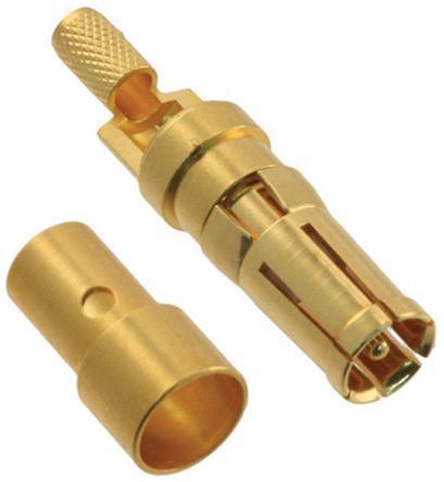 09691815230 HARTING D-Sub Female Solder Contact for use with Cables RG 179 BU, 187 AU