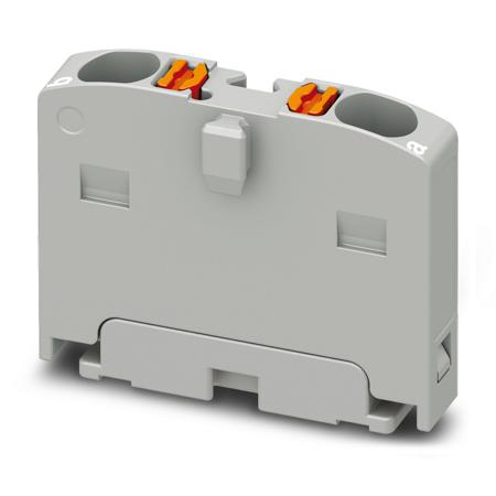 1045923 Phoenix Contact Distribution Block, 2 Way, 2.5mm², 17.5A, 450 V, Grey