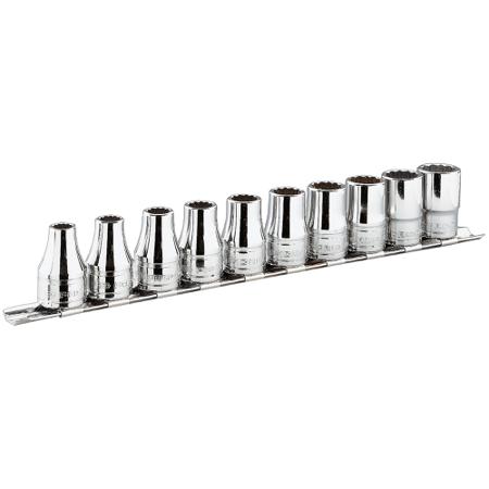 S.40U Facom 7-Piece Imperial 1/2 in Standard Socket Set, 12 point