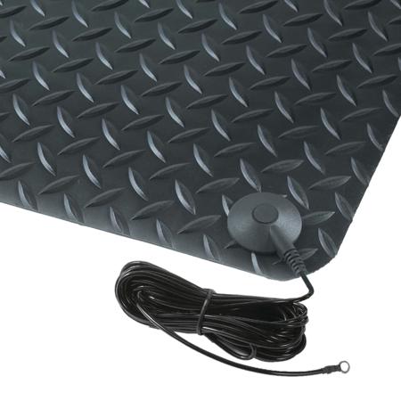 826S0035BL Notrax 826 PVC Anti-Fatigue Mat, 91cm x 150cm x 14mm