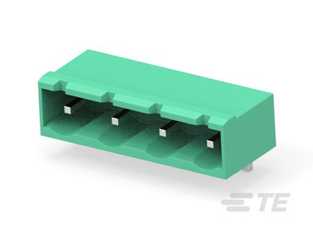 282966-9 TE Connectivity Buchanan Series PCB Terminal Block, 9-Contact, 7.62mm Pitch, Board Mount, 1-Row, Solder, Through Hole