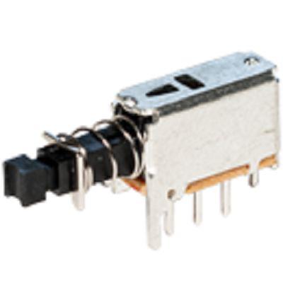 PN22SJNA03QE C & K PN0 Series Push Button Switch, On-(On), Through Hole, DPDT, White LED, 30V