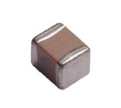 CC0603KRX7R9BB101 Yageo 100pF Multilayer Ceramic Capacitor MLCC, 50V dc V, ±10% , SMD