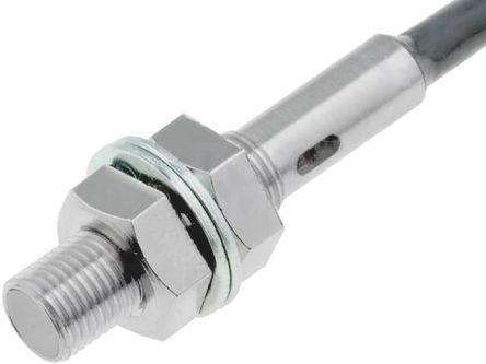 E2E2-X18MB1 Omron PNP-NO Inductive Sensor 18 mm Detection Range, Barrel 70mm length, 12 → 24 V dc, IP67