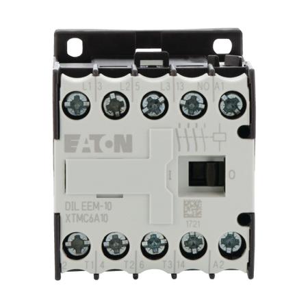 051608-DILEEM-10-230V50HZ-240V60HZ- Eaton xStart DILEEM 1 Pole Contactor - 6.6 A, 230 V ac Coil, 3NO, 3 kW