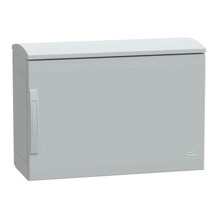 NSYPLAT573G Schneider Electric Thalassa Series Fibreglass Reinforced Polyester Single-Door-Door Floor Standing Enclosure, Opaque