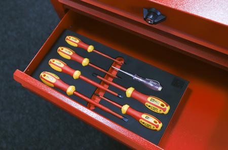 833-5941 RS Pro , 7 Pieces Insulated Phillips, Slotted Screwdriver Set