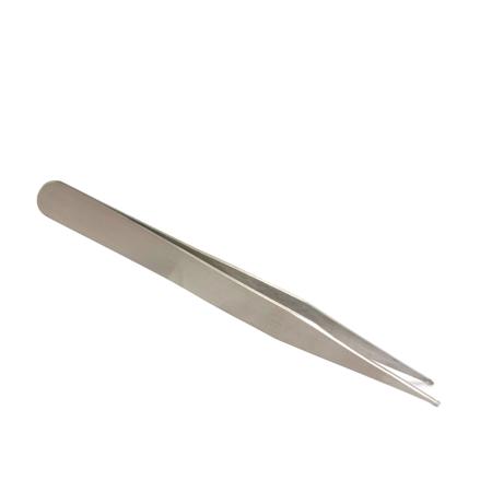 429-756 RS PRO 120mm, Low Carbon Austenitic Steel, Fine; Flat, Tweezer