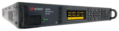 N6700C Keysight Technologies N6700 Series Digital Bench Power Supply, 0 → 50V, 10A, 4-Output, 400W