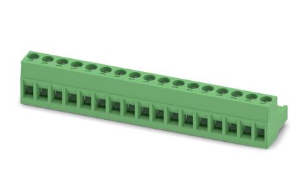 1754740 Phoenix Contact, 5mm Pitch, MSTB 2.5/17-ST, 17 Way, Pluggable Terminal Block, Plug, Screw Termination,