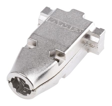 5745171-5 TE Connectivity AMPLIMITE Series Zinc Alloy D-sub Connector Backshell, 9 Way