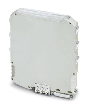 2279017 Phoenix Contact DIN Rail Enclosure Enclosure Type ME MAX 12.5 G 3-3 TBUS KMGY Series , 12.5 x 114.5mm, Polyamide