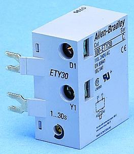 100-ETA30 Bulletin 100-C Series Digital (ON Delay) Contactor Timer, Range 1 → 30s, NO Contacts