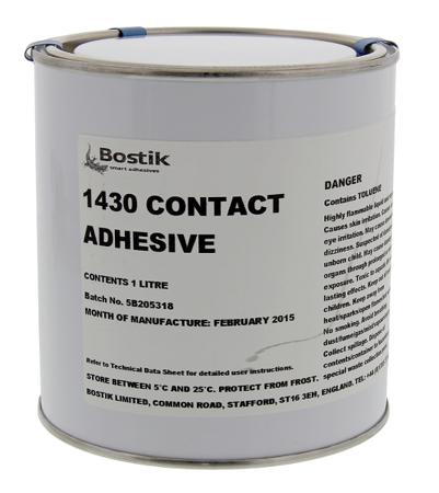50634 Bostik 1430 CONTACT Liquid Adhesive, 1 L