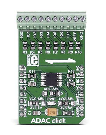 MIKROE-2690 MikroElektronika  ADAC Click Development Kit Development Kit