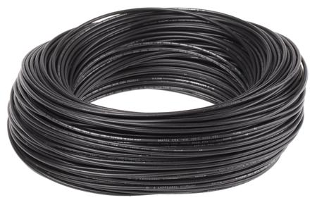 4160101 Lapp Black, 100m PVC UL1015 Hook Up Wire, 0.5 mm² CSA , 600 V 20 AWG