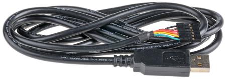 TTL-232R-3V3 FTDI Chip, 3.3 V TTL USB to UART Cable,