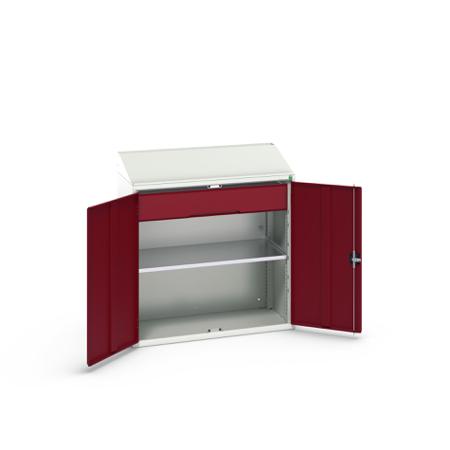 16926590-24 Bott 2 Door, 1 Drawer Sheet Steel Cupboard, 1050 x 550 x 1130mm
