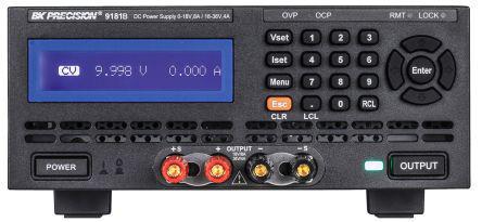 BK9181B BK Precision BK9181 Bench Power Supply, 1 Output 0 → 18 V, 0 → 36 V 0 → 4 A, 0 → 8 A 144W