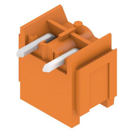 1148030000 Weidmuller OMNIMATE SL, 5.08mm Pitch, 2 Way, 1 Row, Right Angle PCB Terminal Block Header, Through Hole