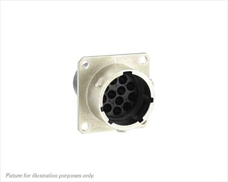 UT001412PH Souriau Sunbank by Eaton Circular Connector, 12 Contacts, Flange, Standard Connector, Plug, Male, IP68, IP69K, UT0