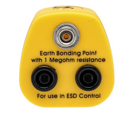 218-642 RS PRO Earth Bonding Plug With 10 mm Stud, Banana Socket x 2