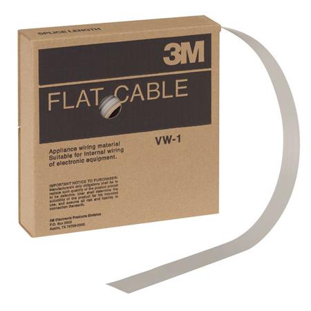 3749-80 3M 3749 Series Flat Ribbon Cable, 80-Way, 0.64mm Pitch, Unterminated to Unterminated