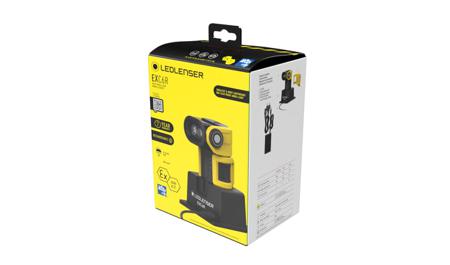 EXC6R Led Lenser Rechargeable LED Work Light, 300 lumens, IP68