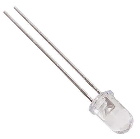 HLMP-EG3H-VX0DD Broadcom 626 nm Red LED, 5mm (T-1 3/4) Oval Untinted Through Hole package