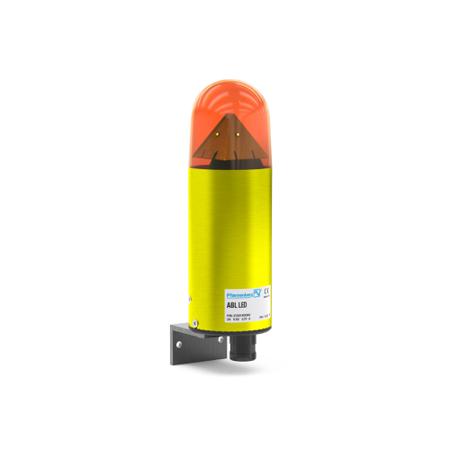 21118644000 Pfannenberg ABL / ABS LED-HI Series Amber Blinking, Continuous, Flashing Beacon, 230 V ac/dc, Direct Mount, LED Bulb,